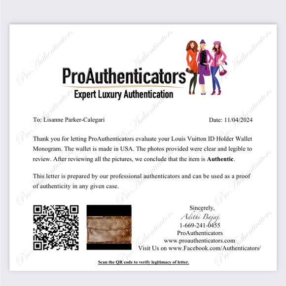 VERIFIED AUTHENTIC LV Monogram wallet 4”X 7”. Verified by Proauthenticators.com. - Picture 3 of 11